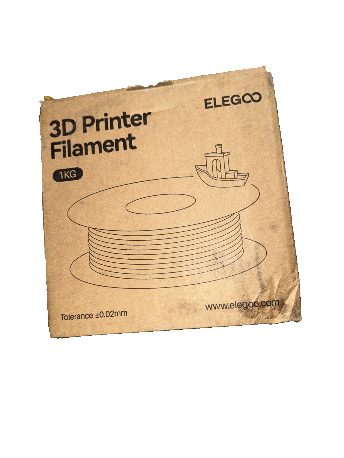 Elagoo PLA Pro 1.75MM 1KG Black