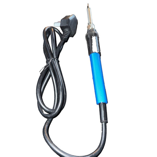 Soldering Iron with heat display EU PLug, DaveyDooDeals – a blue cable with a black wire