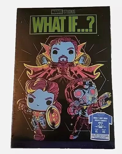 Funko Pop Marvel Studios What If Blacklight T-Shirt XL - Target Exclusive - Mint – the cover of the new star wars comic book