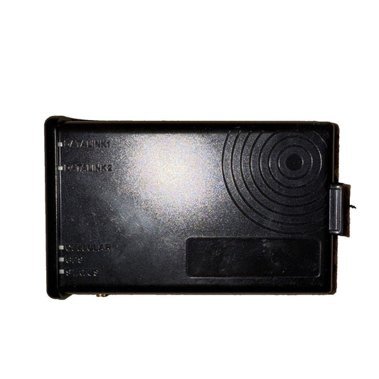 Freightliner ECU Zonar Module - P/N 66-12609-000 – a black plastic box with a black plastic cover
