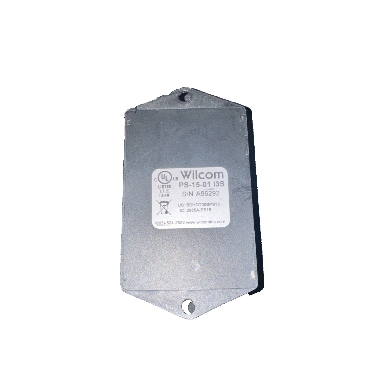 Wilcom Master POTS Splitter For Customer Premises PS-15-01-I3S
