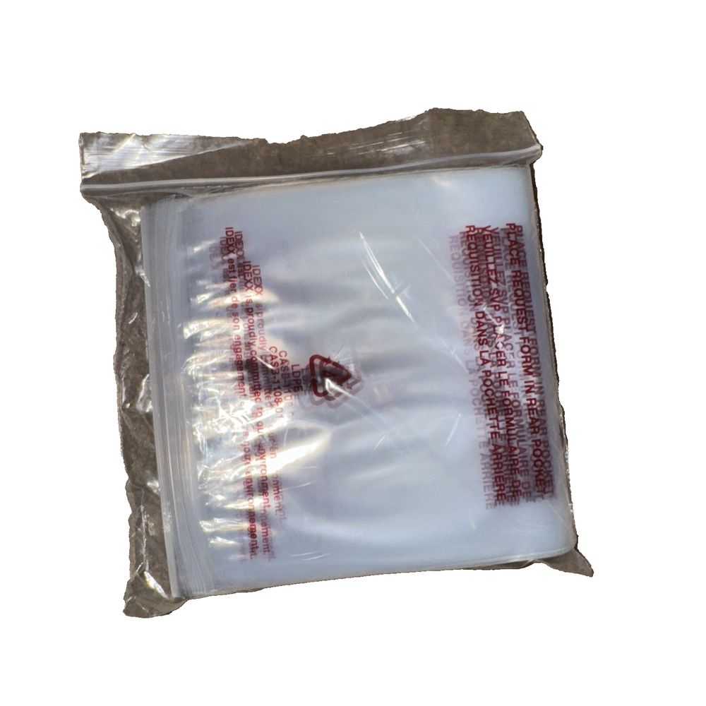 IDEXX Specimen Bags 50 Pack – a bag of red thread threads