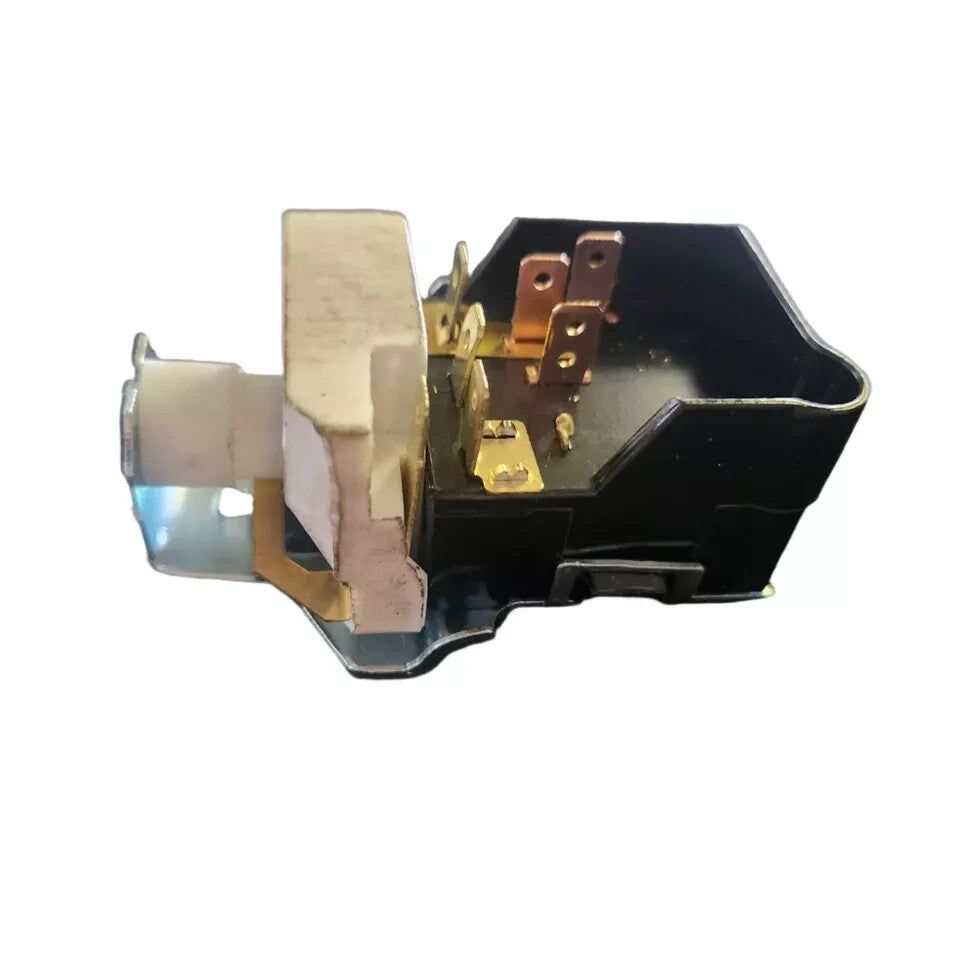 High-Quality Replacement Headlight Switch for Wells C02222 - Easy Installation, Unbranded – a black and gold latch with a white background