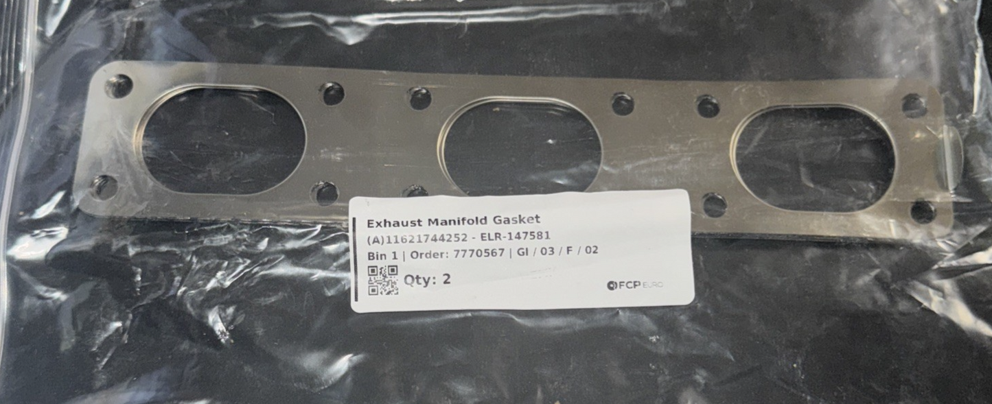 BMW Exhaust Manifold Gasket - FCP EURO 11621744252 2 Pack