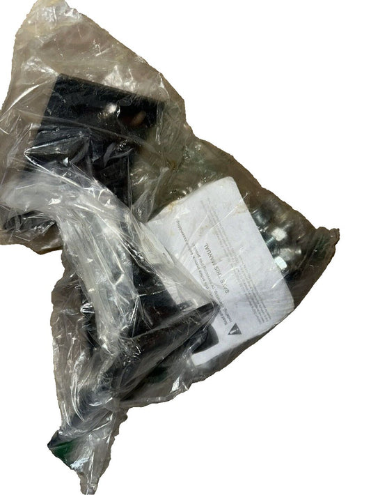 MAXXHAUL 50214 Spare Tire Carrier for Utility Trailer Tires – a bag of black and white plastic material