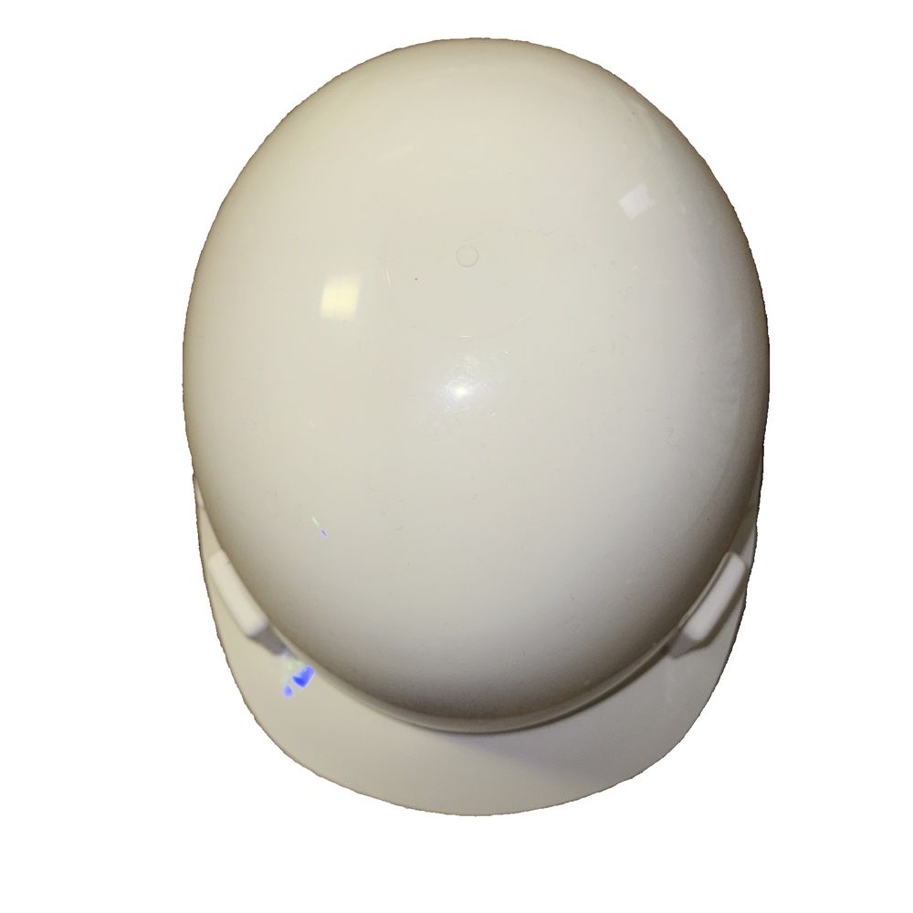 Type 1 Protective Helmet White MSA – a white plastic knob with a white plastic knob