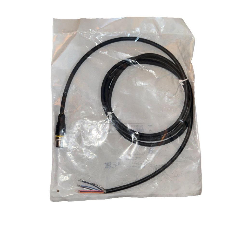 RSS8T-2/TXL QD Cable/Cord Set by TURCK, DaveyDooDeals – a black cable with a white bag