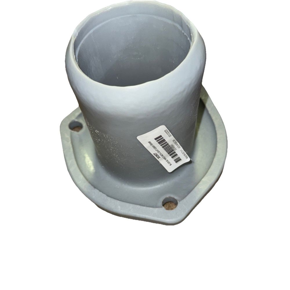 Sleeve Pipe 3 Inch light Gray Raw 302527, Unbranded – a gray plastic cup with a white label on it