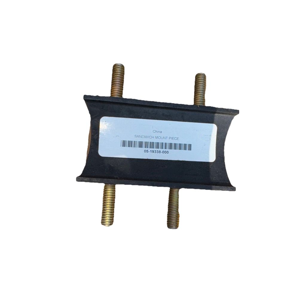 Freightliner 05-19338-000 - M2 ISOLAT – a black metal plate with a bar on it
