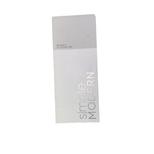 Simple Modern Silicone Bib For Babies, Toddlers | Lightweight Gray