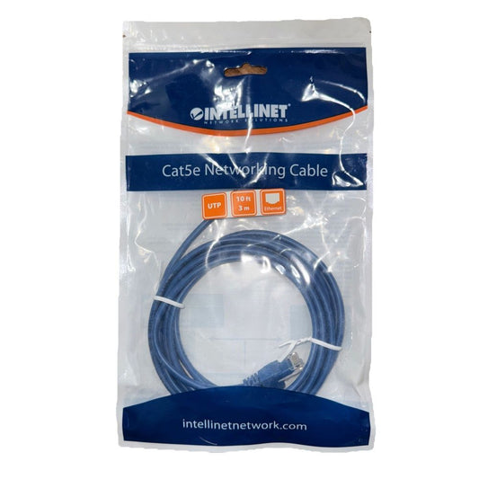 Intellinet Network Patch Cable, Cat5e, 3m, Blue, CCA, U/UTP, PVC, RJ45 – cable cable cat6, cat6, cat6, cat6, cat6, cat6