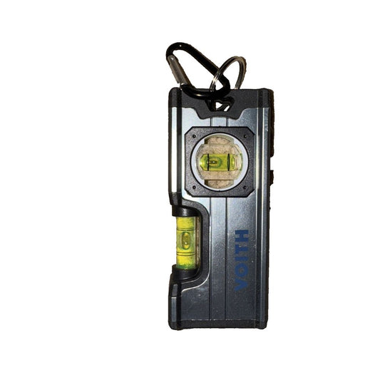 Magnetic Level Ruler Medium, Unbranded – a black and yellow light on a white background