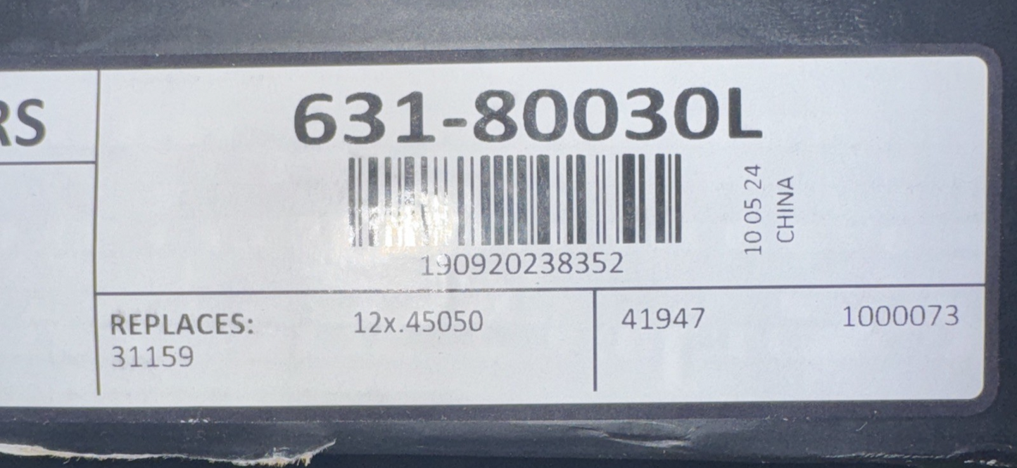 Dynamic Friction 631-80030L - Drilled and Slotted Silver Zinc Brake Rotor, 255 m