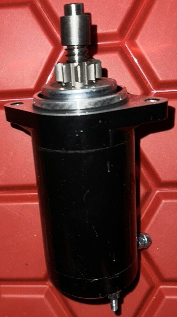 DB Electrical 410-52041 Seadoo Starter For PWC GSX, GTX 96-97 -GTX RFI 1998 -SPX, DaveyDooDeals – a black motor motor with a red background