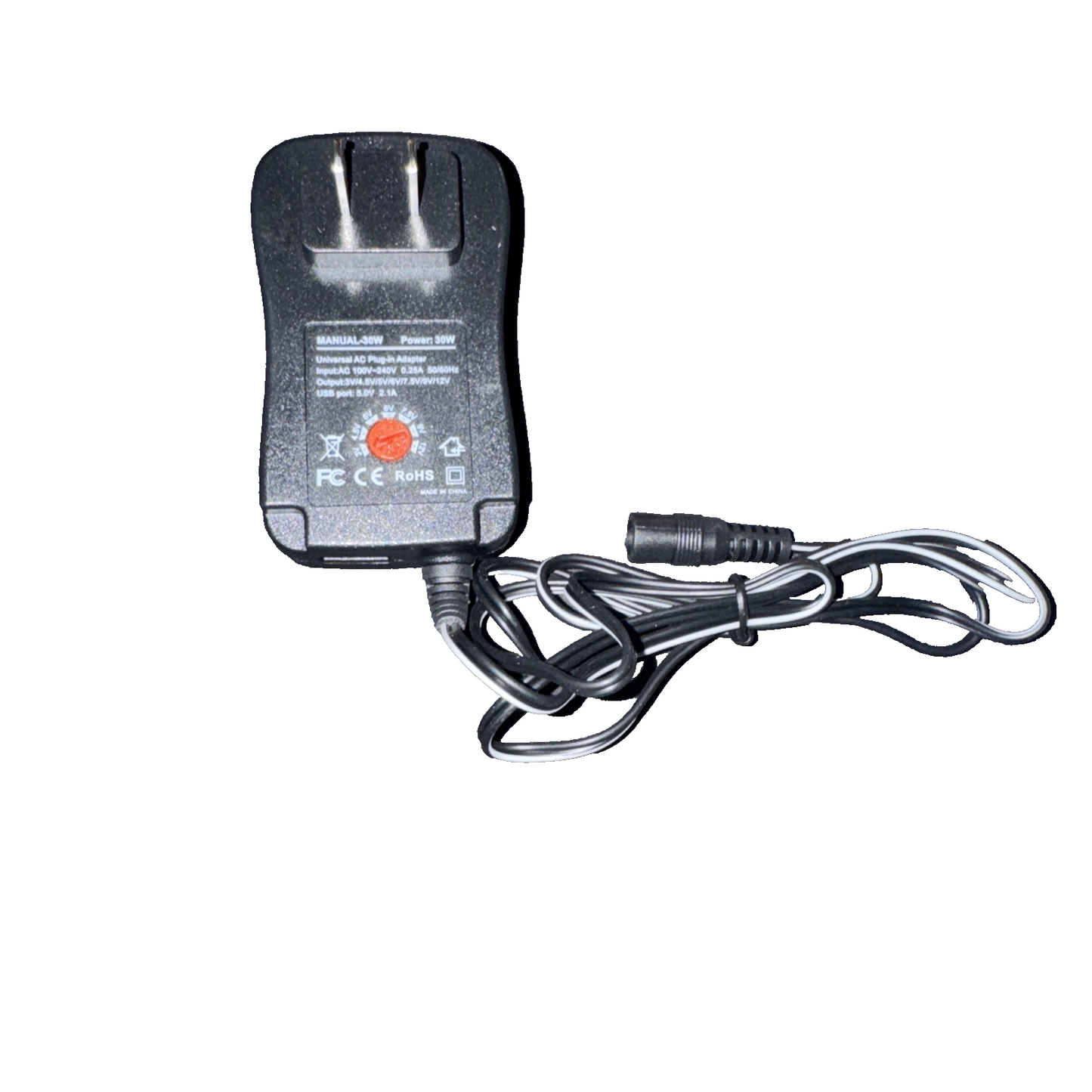 Universal Power Adapter 30 Wat Multi Tips