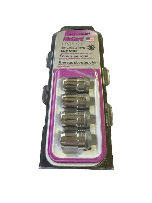 McGard 65354 Chrome Cone Seat SplineDrive Lug Nut Set, M12 x 1.25 Thread Size, S – 3pcs of fuse fuses