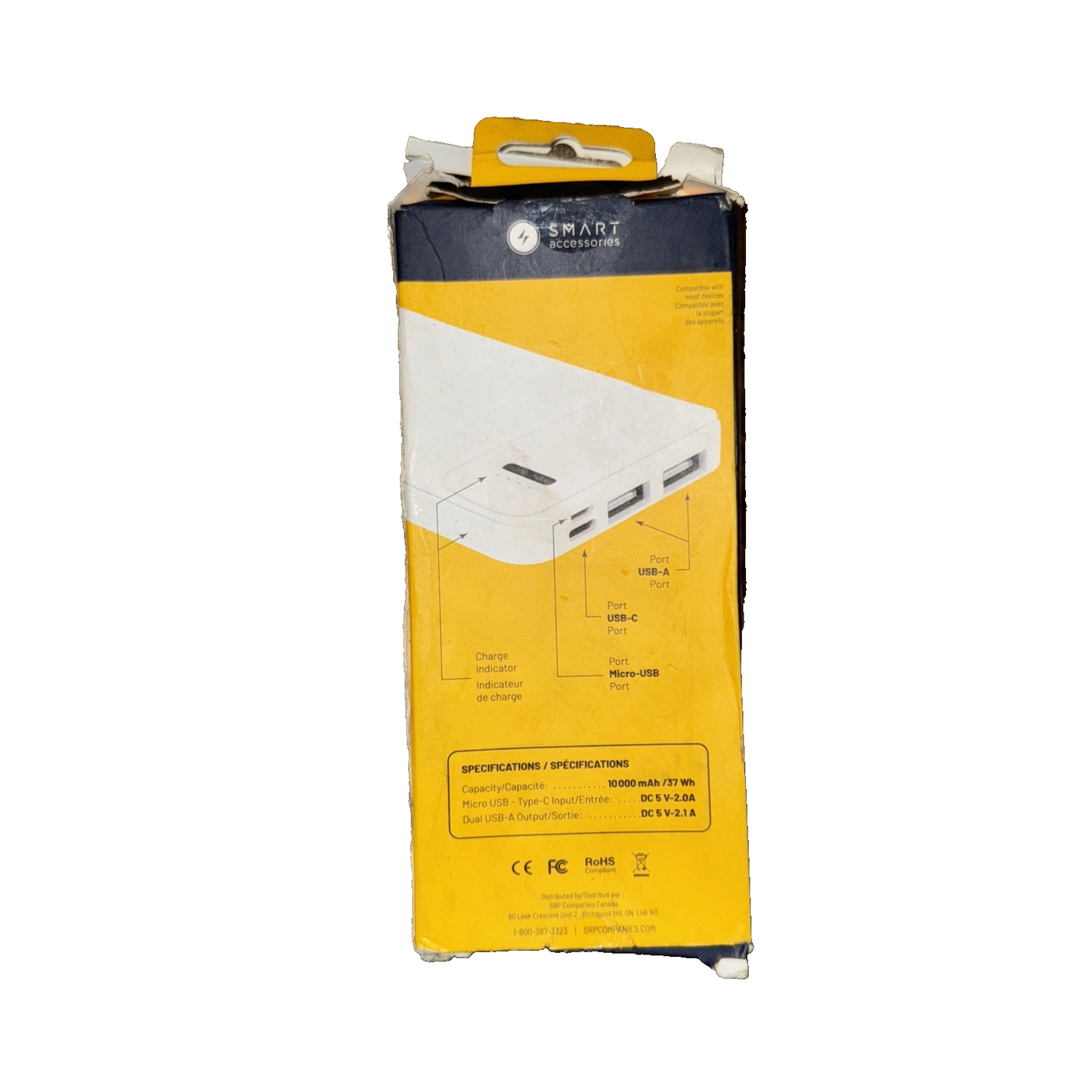 Smart Accessories 1404703 10000 Mah Power bank