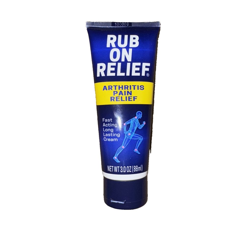 Fast-Acting, Long-Lasting, Non-Greasy Arthritis Pain Relief Cream 3 OZ, Rub On Relief – rub relief arthritis relief cream
