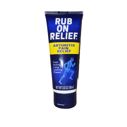 Fast-Acting, Long-Lasting, Non-Greasy Arthritis Pain Relief Cream 3 OZ, Rub On Relief – rub relief arthritis relief cream