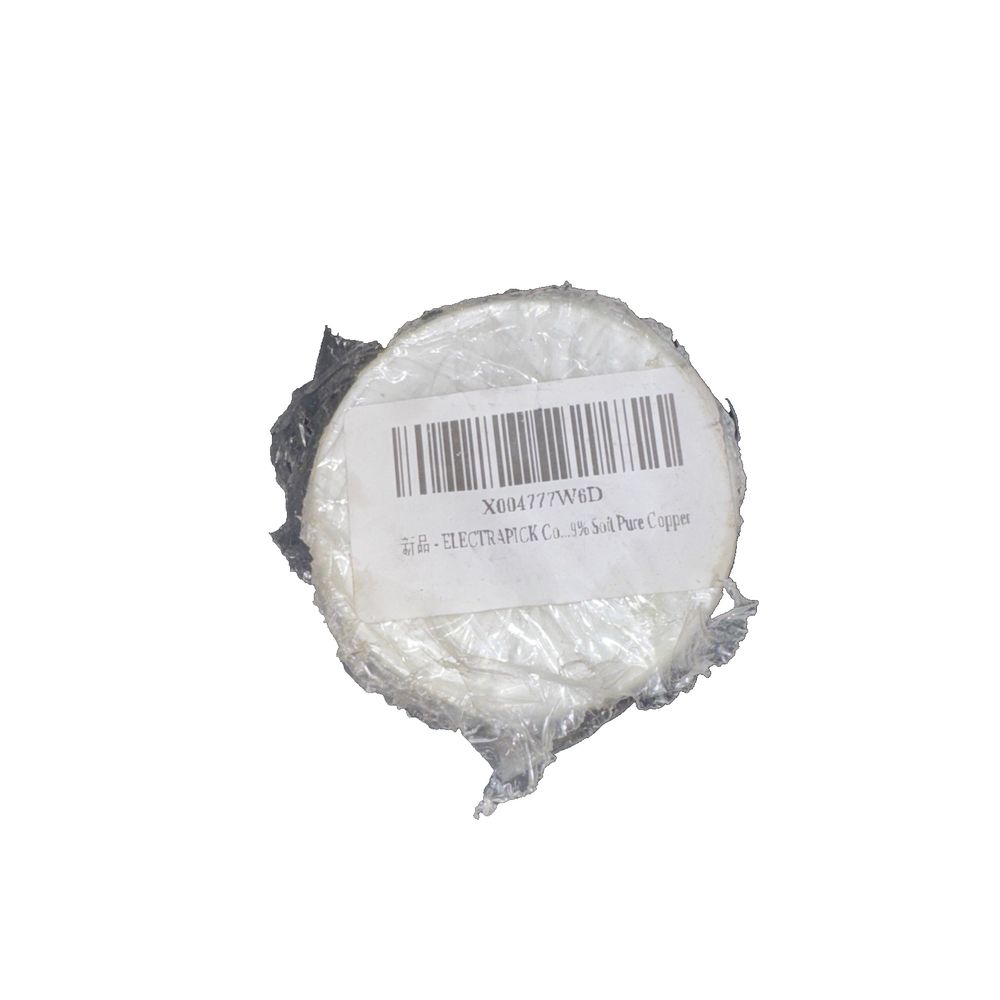 20 Gauge Soft 99% Copper wire. 5KG, Unbranded – a white piece of plastic wrap with a barcode label