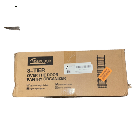 MSERCUOR 8 Tier Over The Door Pantry Organizer