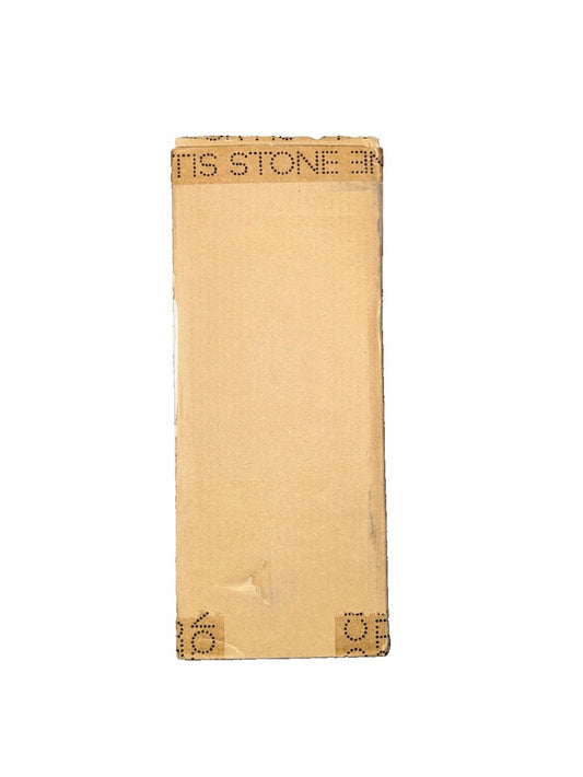 Curtis Stone Rechargeable Oil Mister Red – a brown cardboard box with a black and white logo