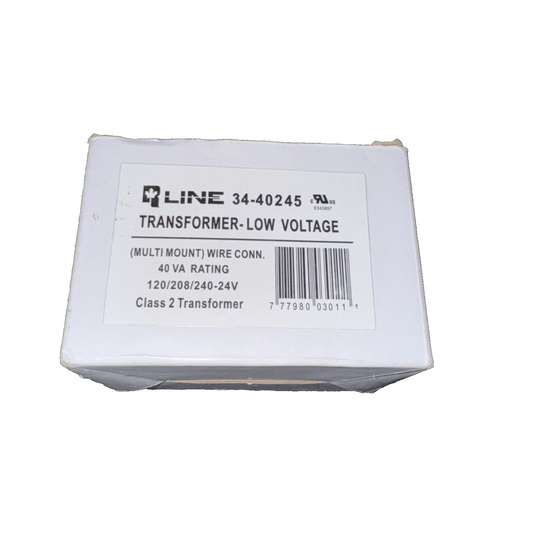 Foot Mount Control Transformer, 40VA, 120/208/240V 34-40245