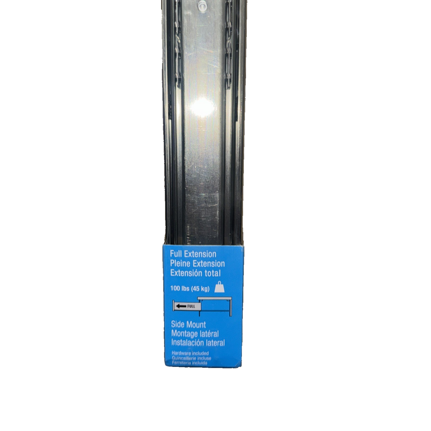 Richelieu TU9997 Series Full Extension Slide - 20" - 2/Pkg