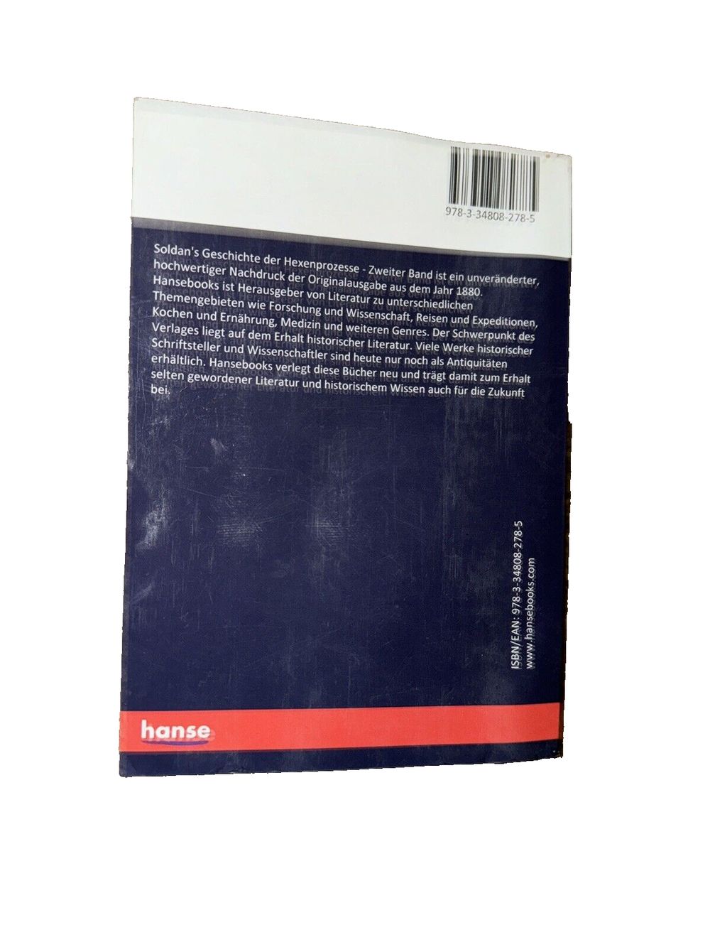 Soldan's Geschichte der Hexenprozesse: Zweiter Band, DaveyDooDeals – the book cover of the book ' s first edition
