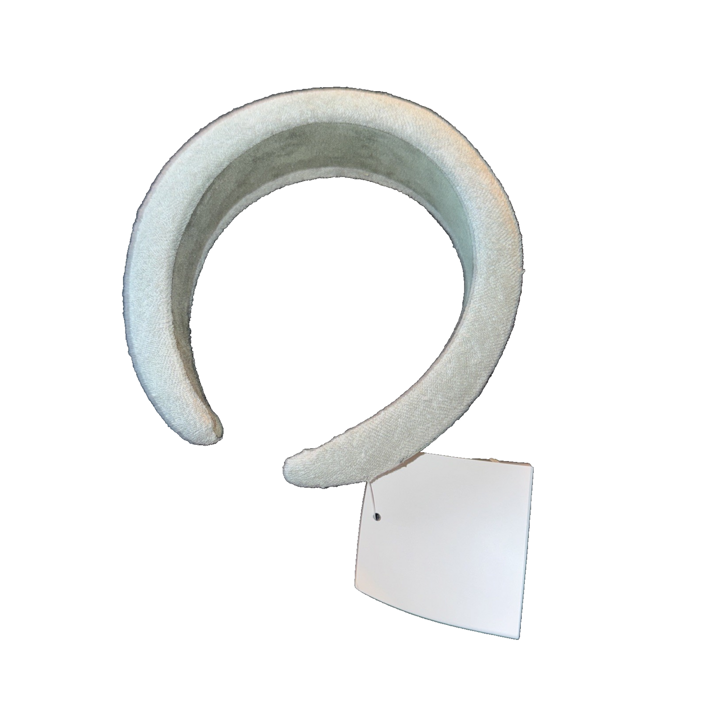 Versed headband, Spa type with puffy gray fabric
