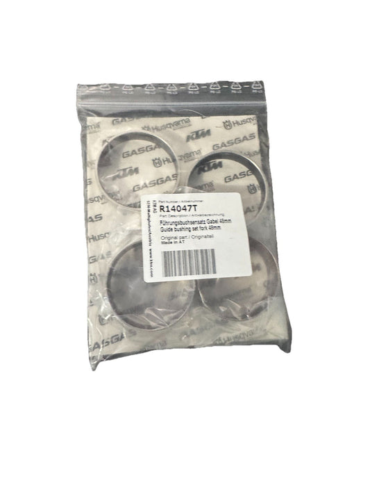 New OEM KTM Fork Guide Bushing Set 48mm - R14047T
