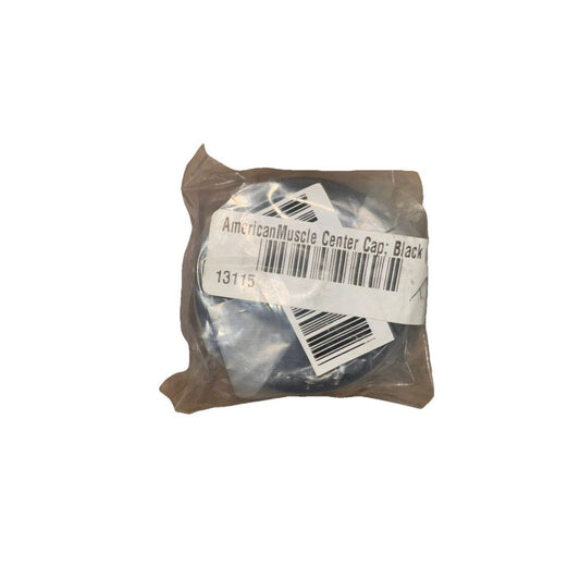 American Muscle Black Snap In 2 3/8" Dia Wheel Center Cap P/n: C-569, DaveyDooDeals – a bag of white plastic bags with a barcode label