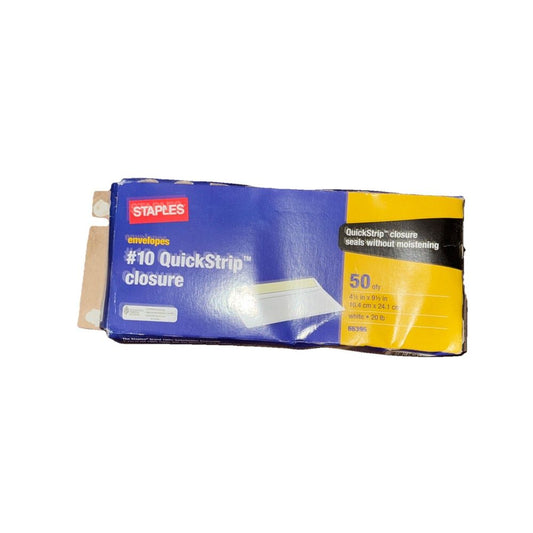 Staples Invitation Envelopes White 50 Pack With Quick Strip Closure, DaveyDooDeals – staples staples staples staples staples staples staple…