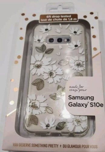 Pretty Floral Case for Samsung Galaxy S10e - Protective & Elegant, Unbranded – samsung galaxy s6 case with gold foil