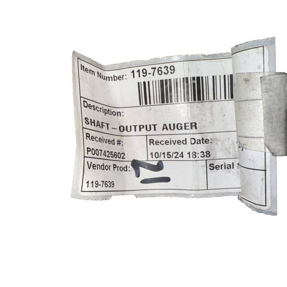 Shaft-Output, Auger Part #119-7639 – Heavy-Duty Replacement for Optimal Performa, DaveyDooDeals – a pair of shoes with a barcode label