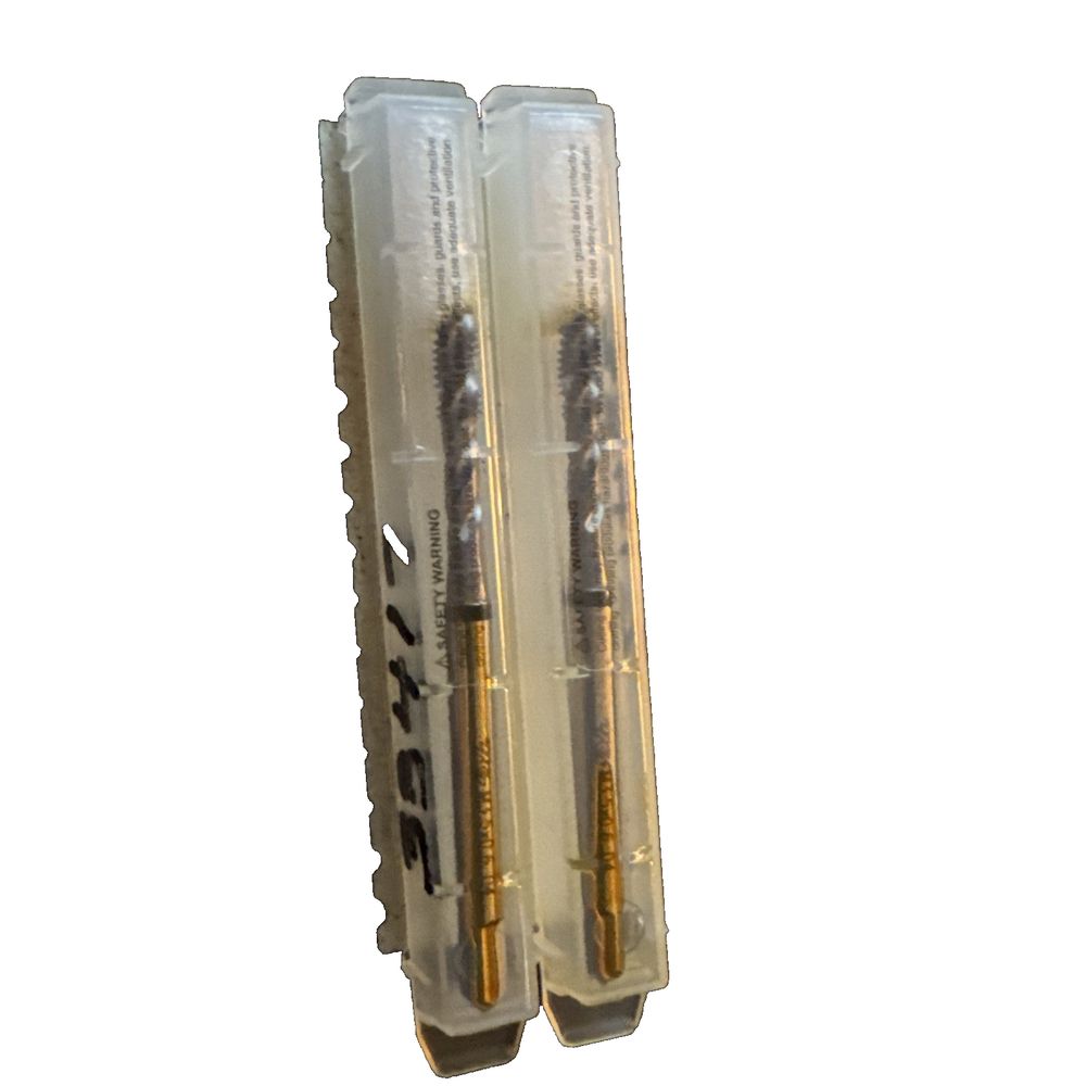 M3.5x0.6 D5 T5224C HSS-Ex 10930084 - High-Speed Steel (HSS) Tapered Drill 2 Pack – a pair of brushes in a plastic case