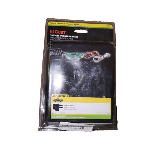 CURT 56430 Vehicle-Side Custom 4-Pin Trailer Wiring Harness, Fits Select Lexus E – the new fishing lurer is in its packaging