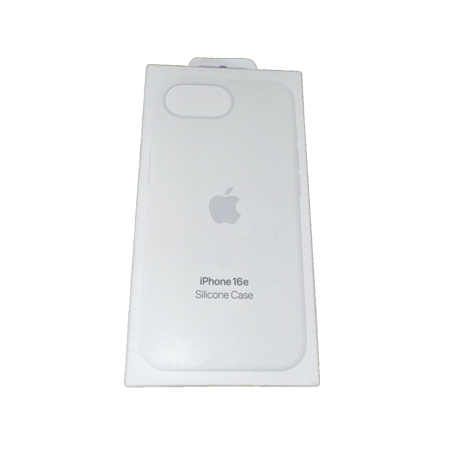 Apple Iphone 16 E Silicone White Case