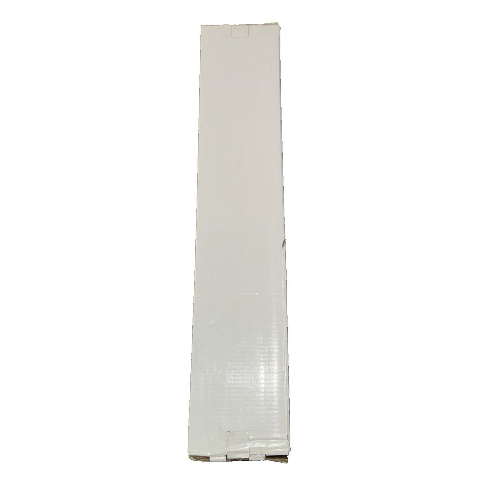 Cohen 439014SS Brushed Stainless Steel 18" Linear Tile-in Shower Drain – a white plastic sheet with a white background