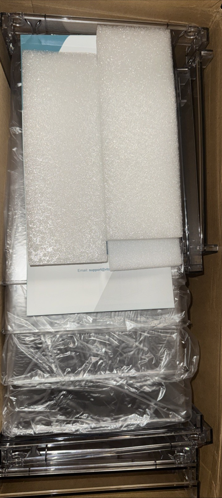 4 Pack Clear Stackable Storage Drawer SDVM0006