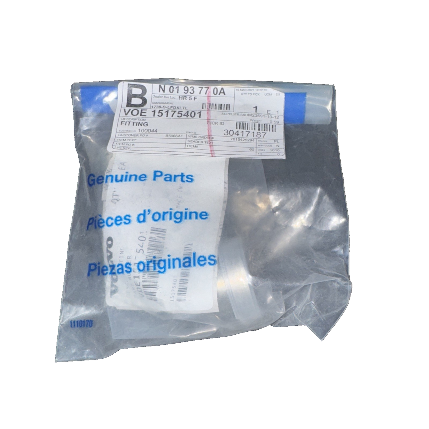 VOE 15175401 Fitting
