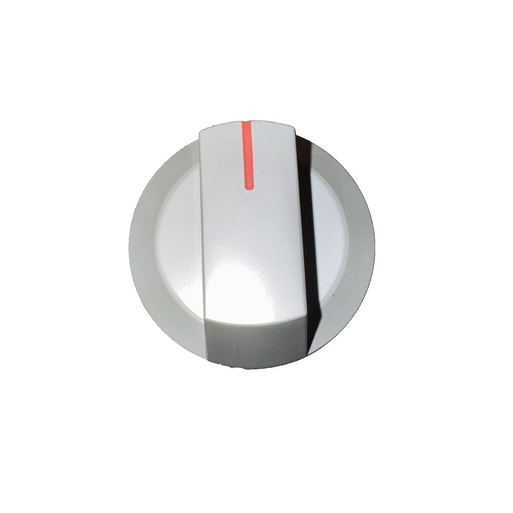 DG94-03797P | Samsung Range Knob Assembly, Unbranded – a white button with a red stripe on it