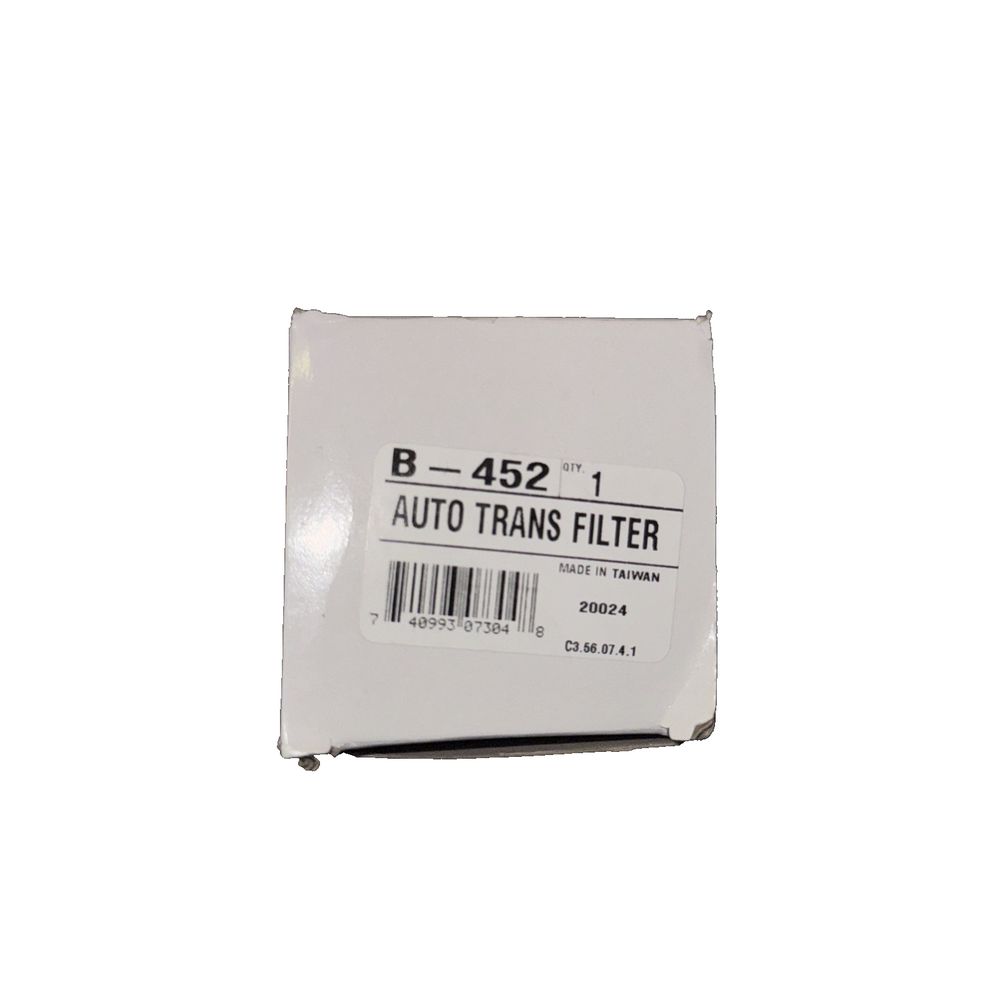 B-452 Automatic Transmission Filter, DaveyDooDeals – a white box with a label on it