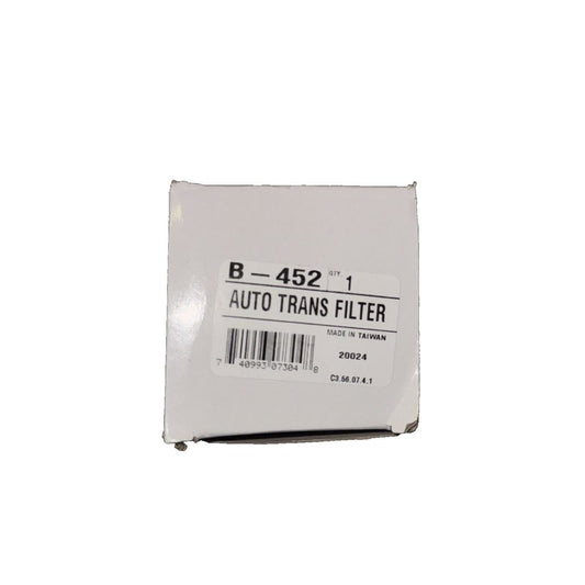 B-452 Automatic Transmission Filter, DaveyDooDeals – a white box with a label on it