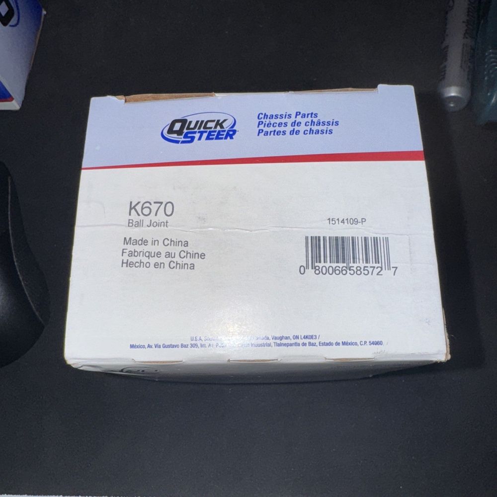 Quick Steer K670 - Front Lower Ball Joint, QuickSteer – a box of k70 mouse mouse mice