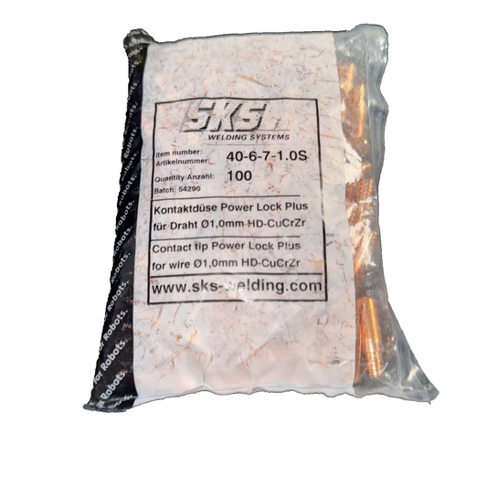 40-6-7-1.0S SKS Welding Systems 100 Pack