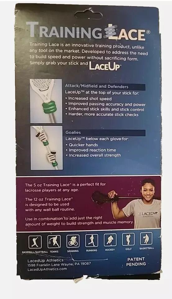 Lacedup Athletics Traininglace Doubleup Combo - BLUE/GRAY 5oz/12oz - Performanc, Training lace – the training glove is a great way to keep…