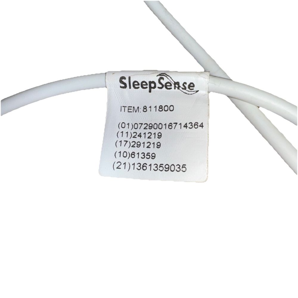 811800 / OxSat Patient Oximeter Module / Alice 6 Compatible, DaveyDooDeals – a white cable with a white label on it