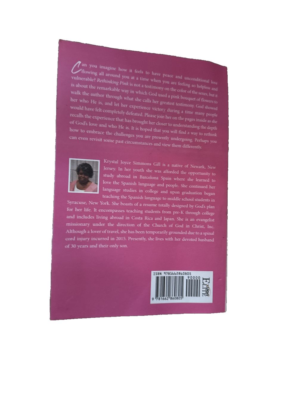 Rethinking Pink, DaveyDooDeals – the book cover for the book, with a pink background