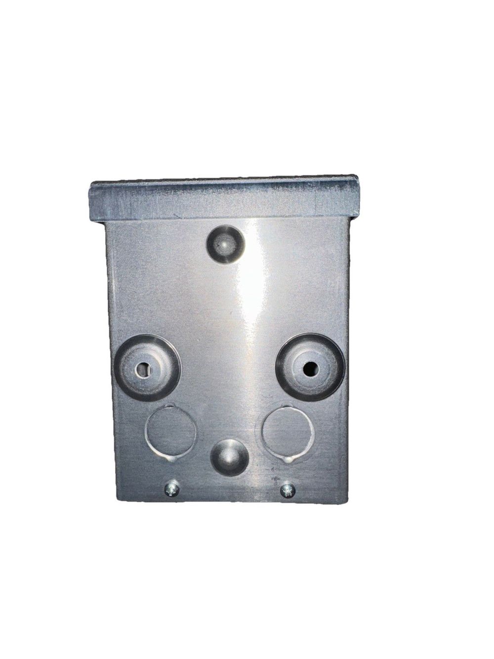 Hubbell Circuit Lock Manual Motor Controller D-59540-03 – a metal square plate with two holes